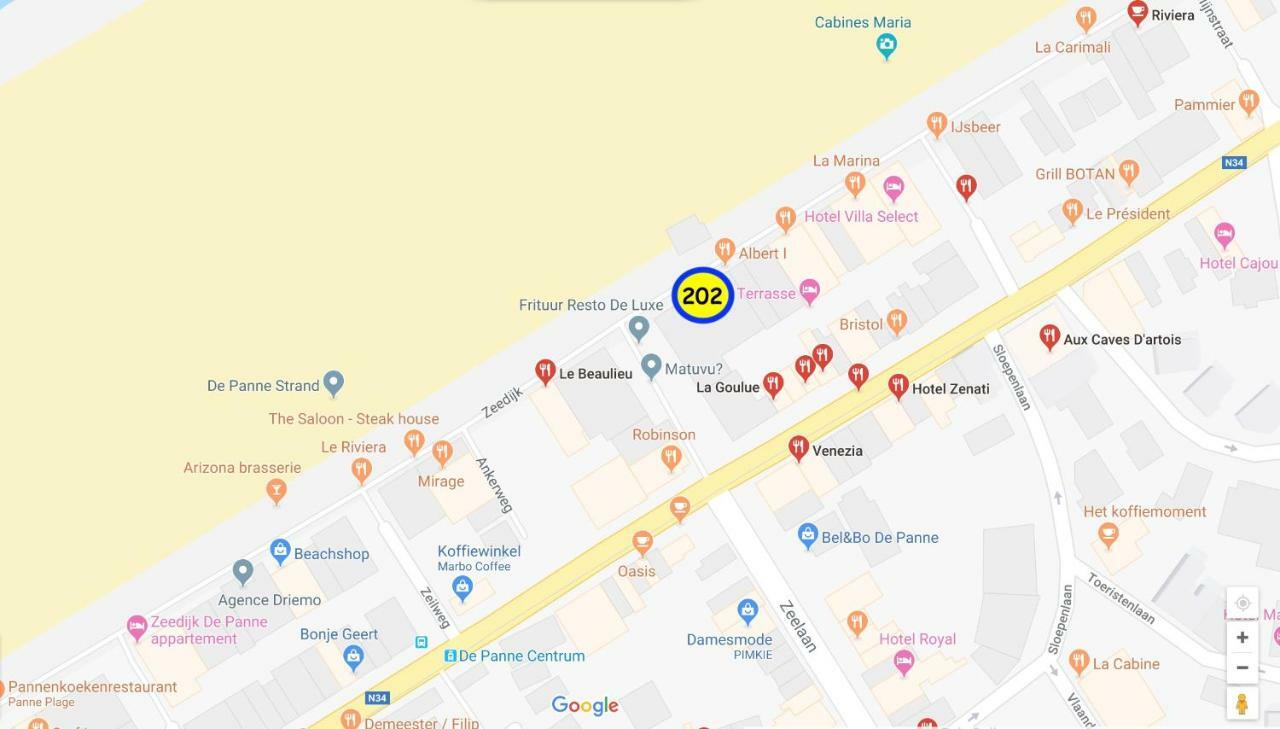 Residentie Albert-1, App.202, Zeelaan 214 De Panne Ngoại thất bức ảnh