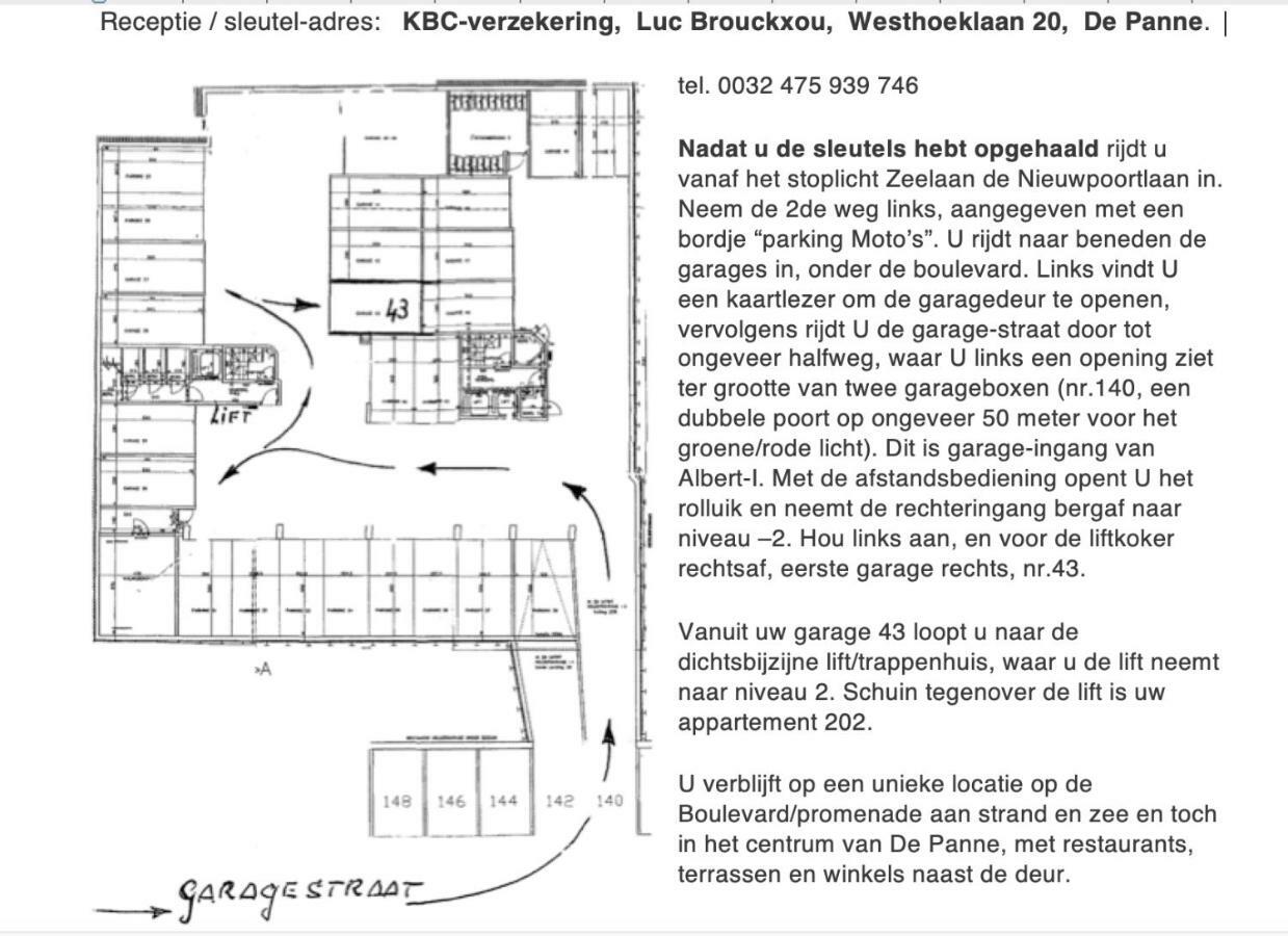 Residentie Albert-1, App.202, Zeelaan 214 De Panne Ngoại thất bức ảnh